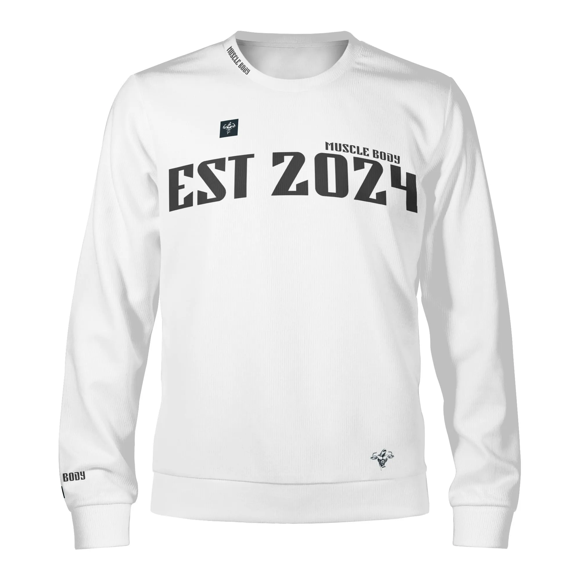 Muscle Body Winter Crewneck Pullover Sweatshirt