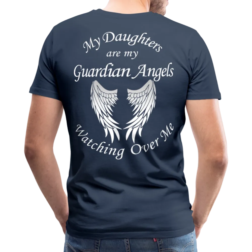 My Daughters are my Guardian Angels Men's Premium T-Shirt