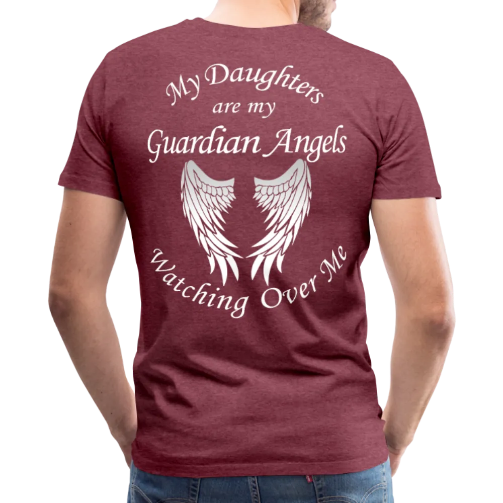 My Daughters are my Guardian Angels Men's Premium T-Shirt