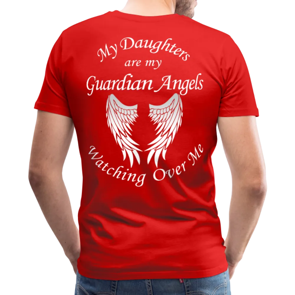 My Daughters are my Guardian Angels Men's Premium T-Shirt