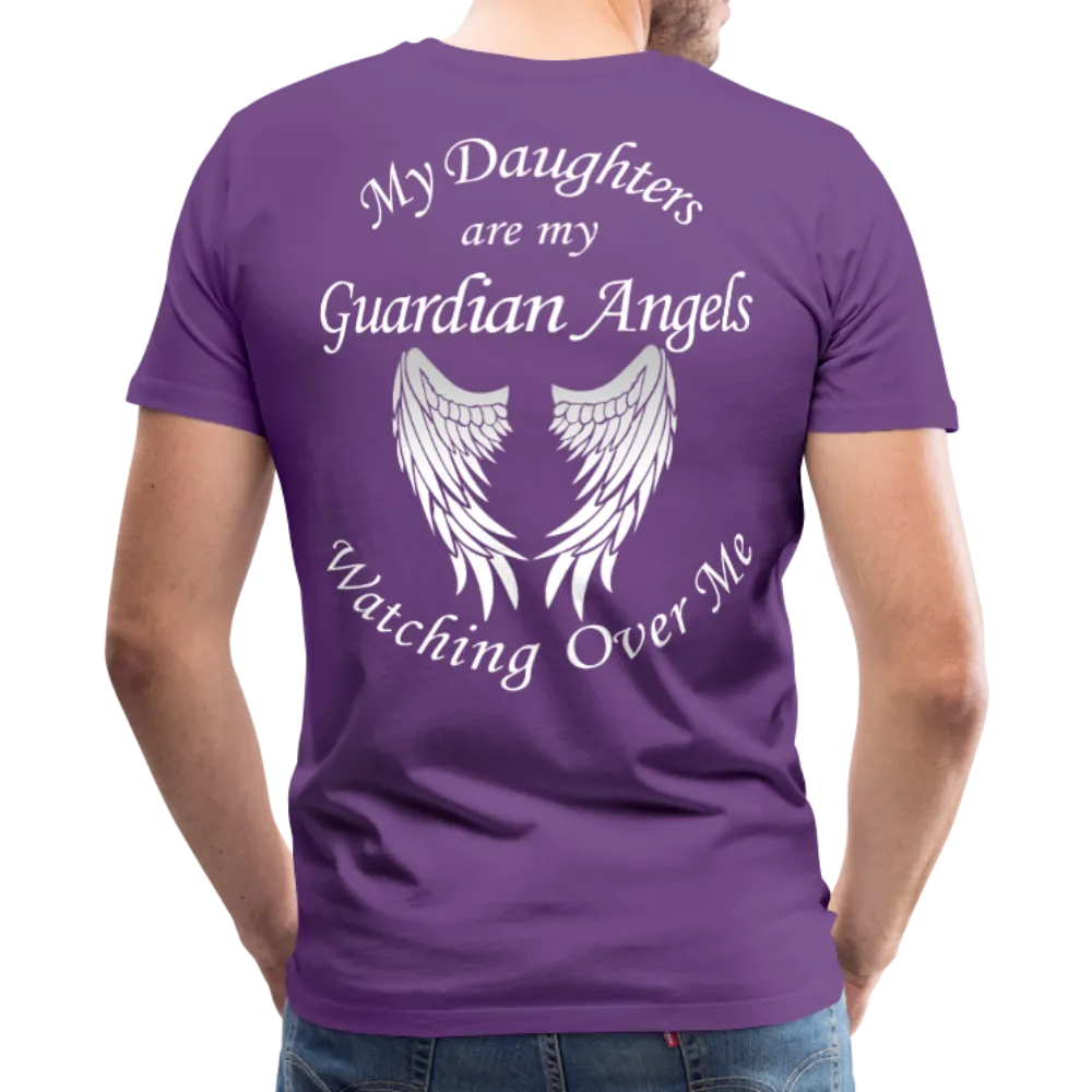 My Daughters are my Guardian Angels Men's Premium T-Shirt