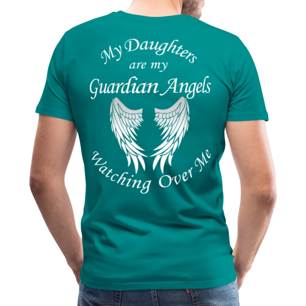 My Daughters are my Guardian Angels Men's Premium T-Shirt