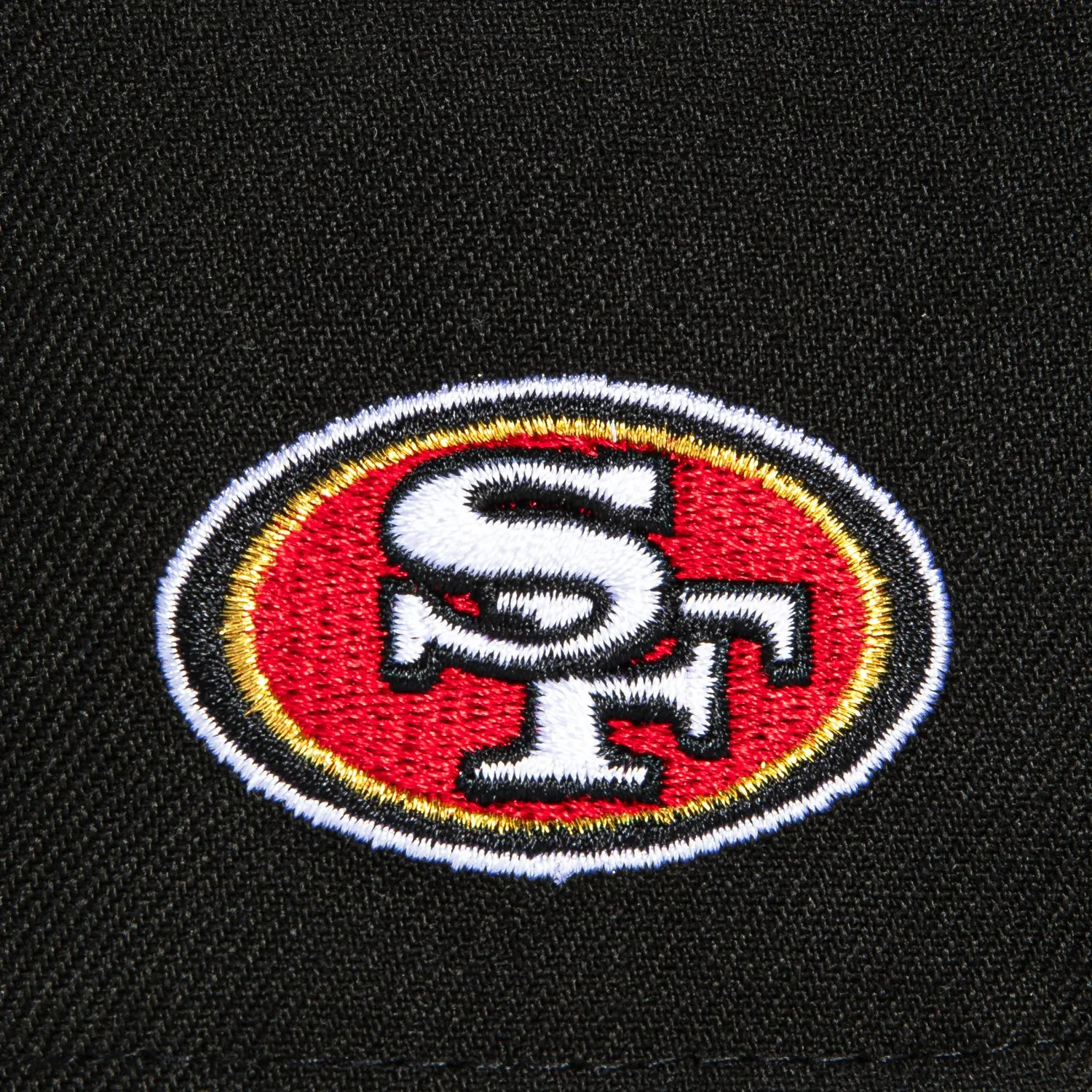New Era 59Fifty San Francisco 49ers Logo Patch City Hat - Black, Cardinal