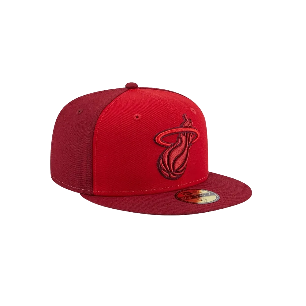 New Era Miami HEAT Tri Tone Fitted