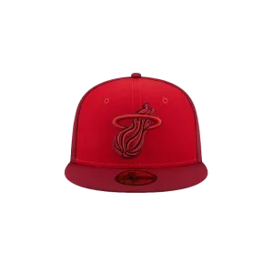 New Era Miami HEAT Tri Tone Fitted