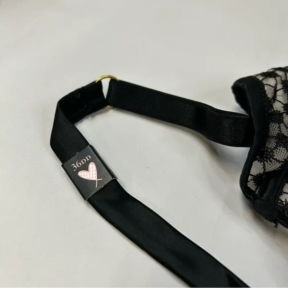 NEW Victorias Secret Bra Panty Set 36DD Unlined Demi Medium Boy Shorts #1892