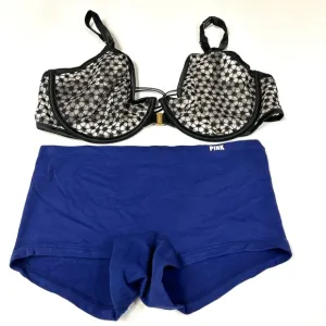 NEW Victorias Secret Bra Panty Set 36DD Unlined Demi Medium Boy Shorts #1892