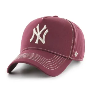 New York Yankees Dark Maroon/Bone Contrast Stitch 47 MVP DT