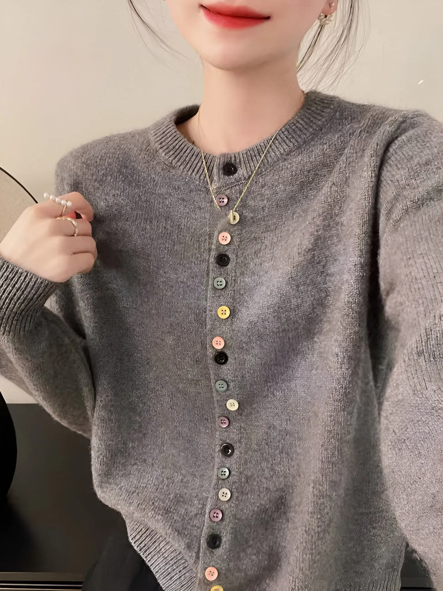 Nora | Button Cardigan