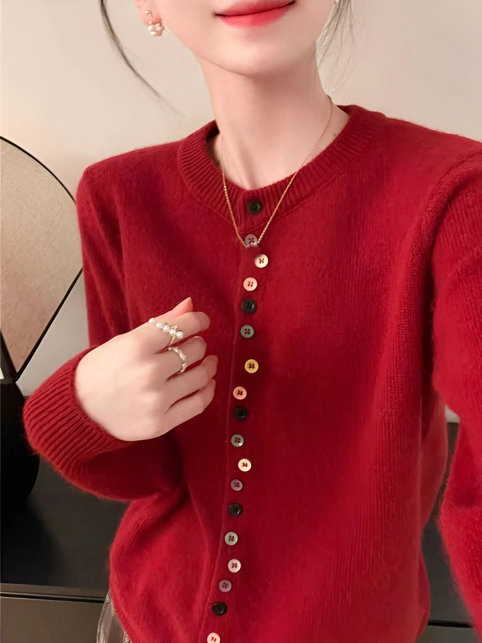 Nora | Button Cardigan