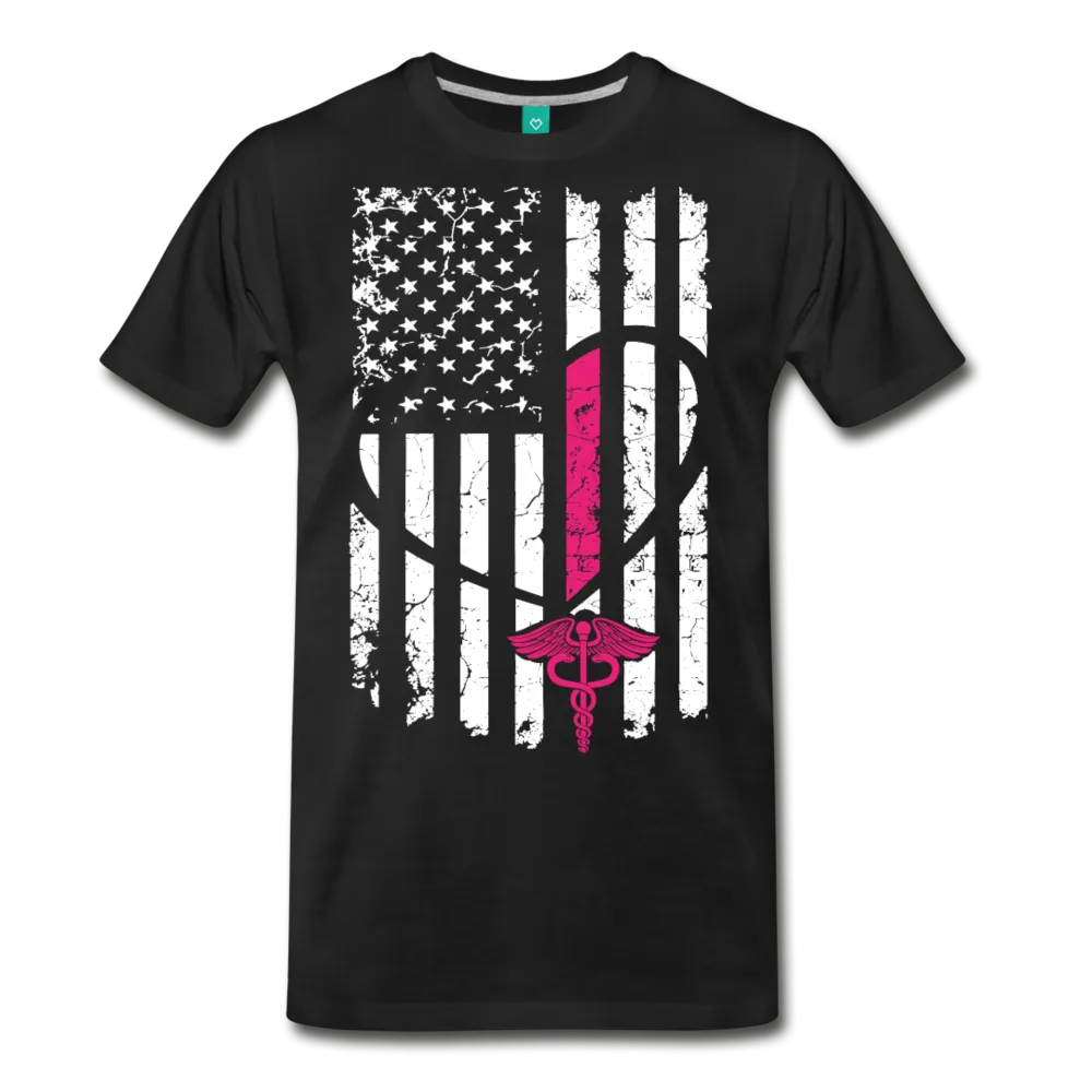 Nurse Flag Flag Men's Premium T-Shirt (CK1394)
