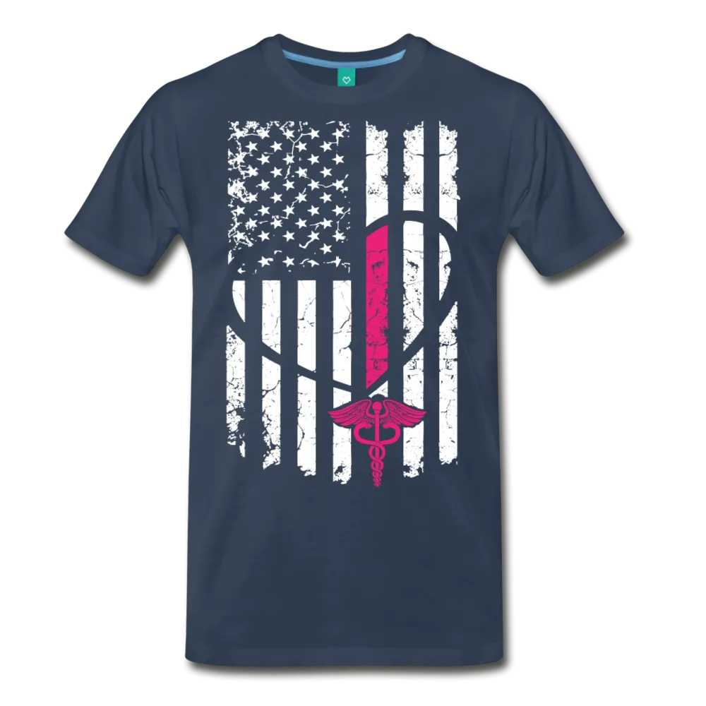 Nurse Flag Flag Men's Premium T-Shirt (CK1394)