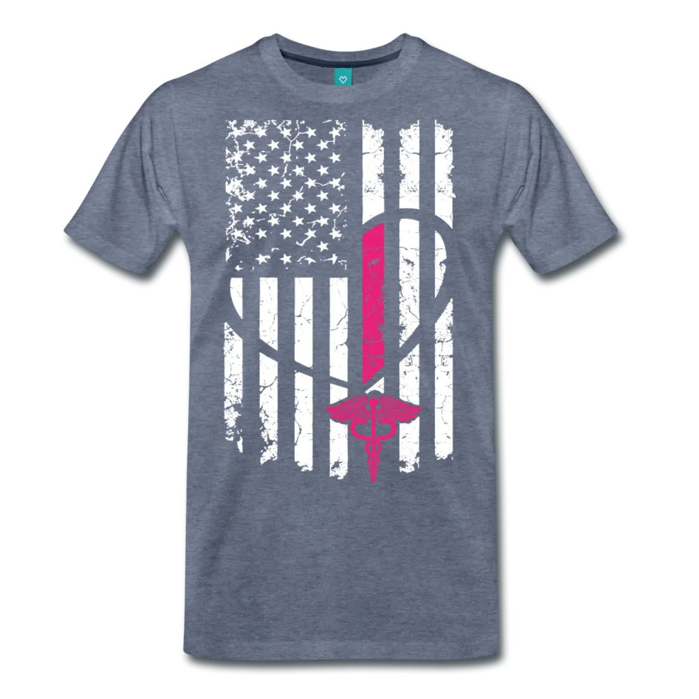 Nurse Flag Flag Men's Premium T-Shirt (CK1394)