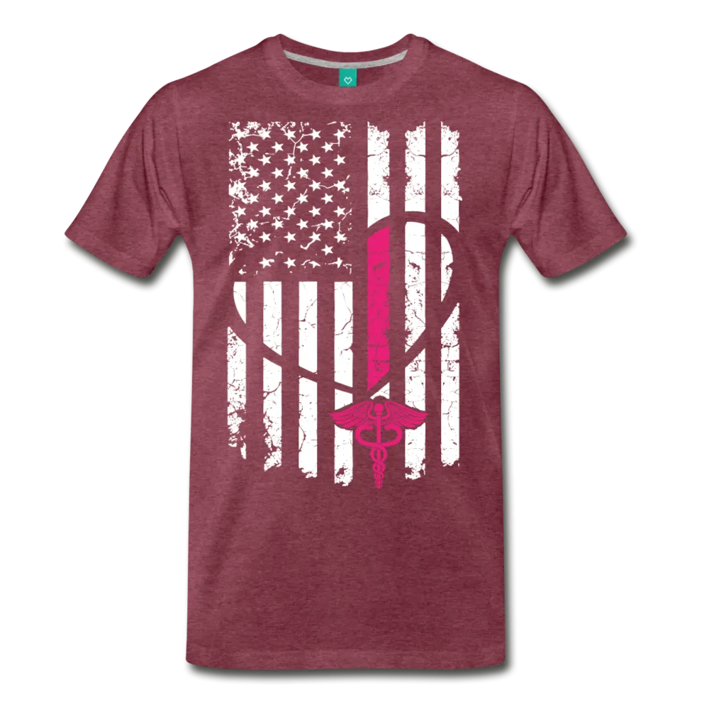 Nurse Flag Flag Men's Premium T-Shirt (CK1394)