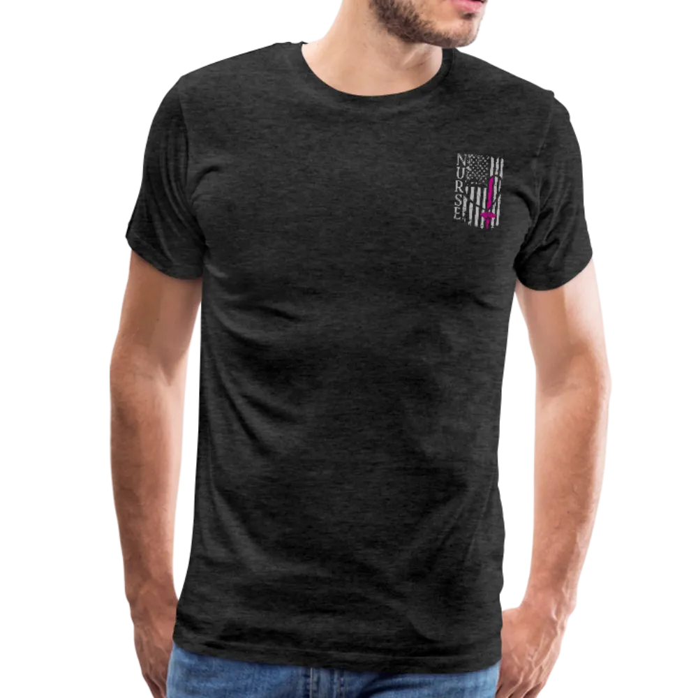 Nurse Flag Men's Premium T-Shirt (CK1213) Updated 