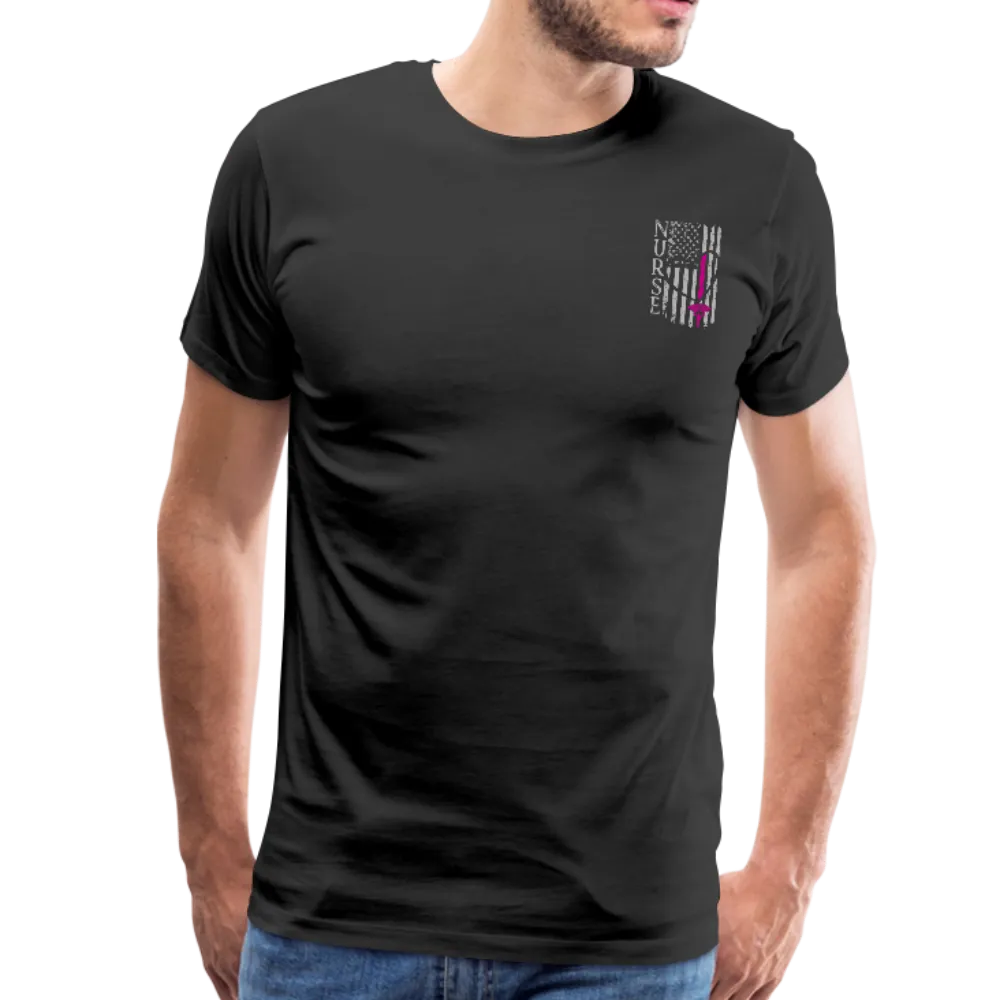 Nurse Flag Men's Premium T-Shirt (CK1213) Updated 