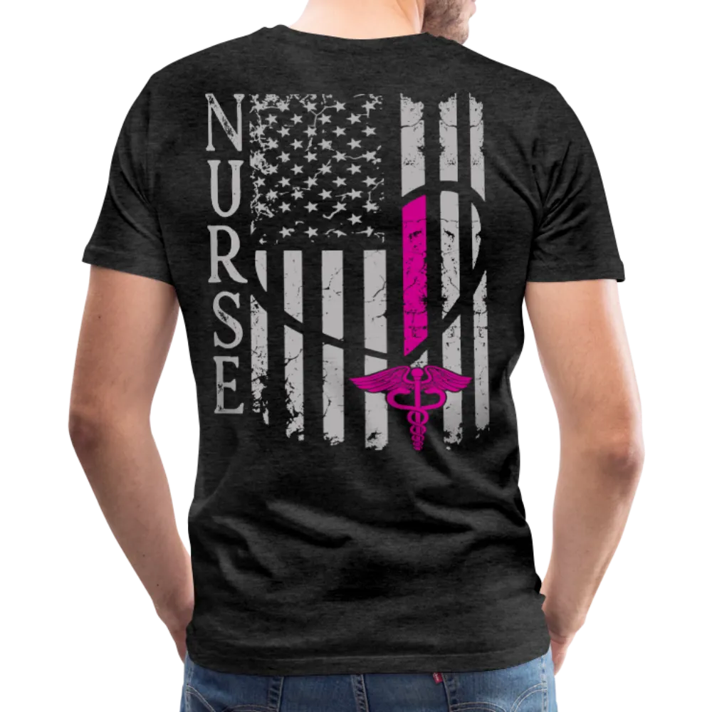 Nurse Flag Men's Premium T-Shirt (CK1213) Updated 