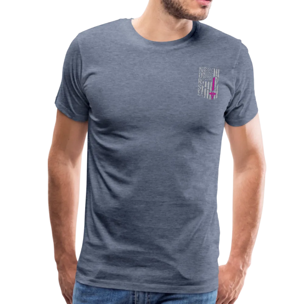 Nurse Flag Men's Premium T-Shirt (CK1213) Updated 