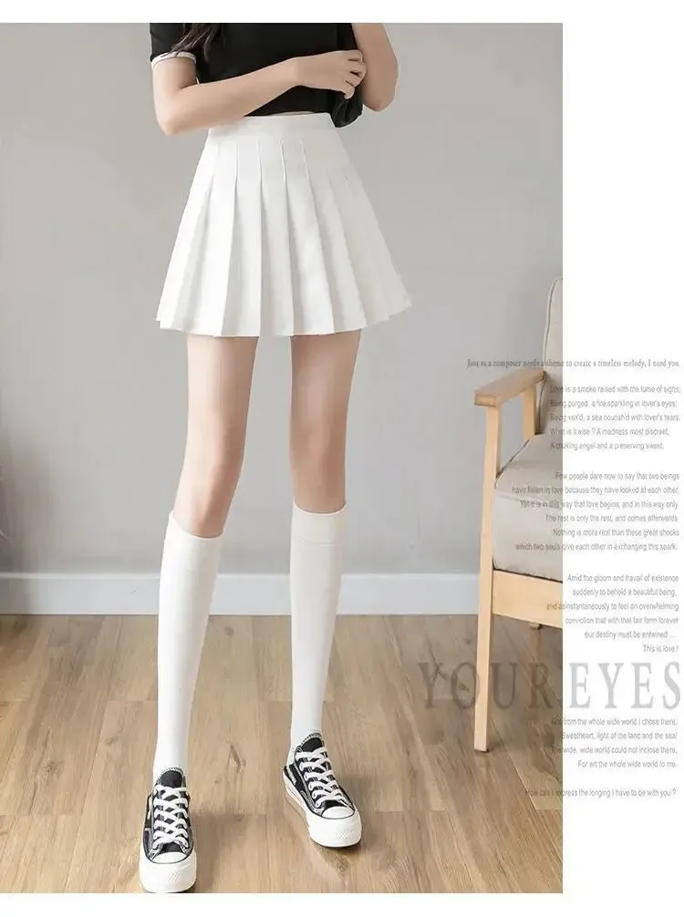 Obsidian Phoenix Harajuku Style High-Waist Pleated Mini Skirt