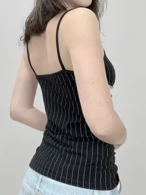 Obsidian Phoenix Striped Camisole Top