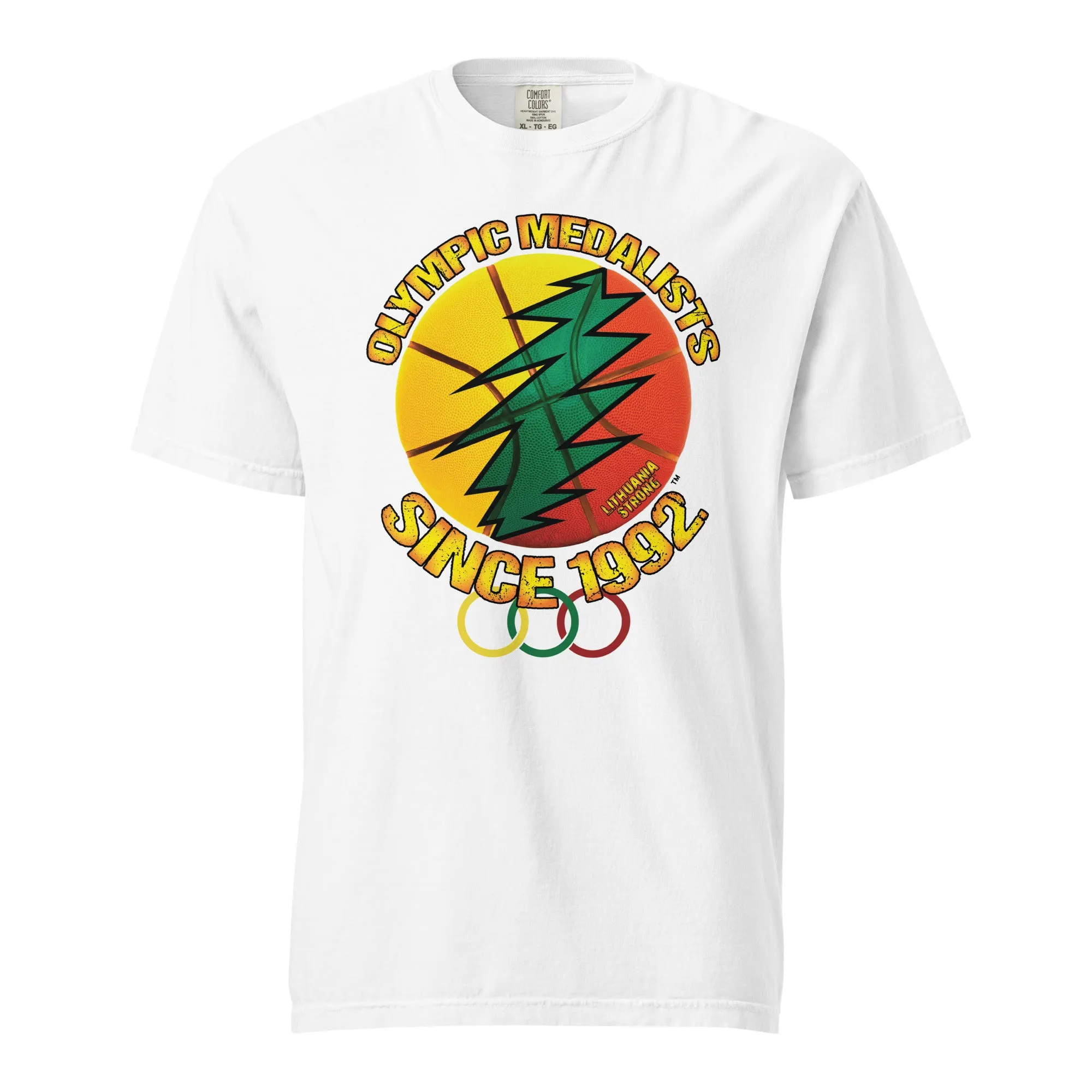 Olympic Medalists '92 - Men/Women Unisex Soft-Washed Comfort Cotton Short Sleeve T-Shirt