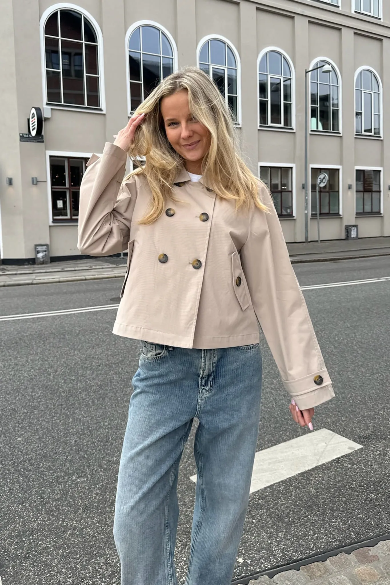 ONLApril Trenchcoat - Beige