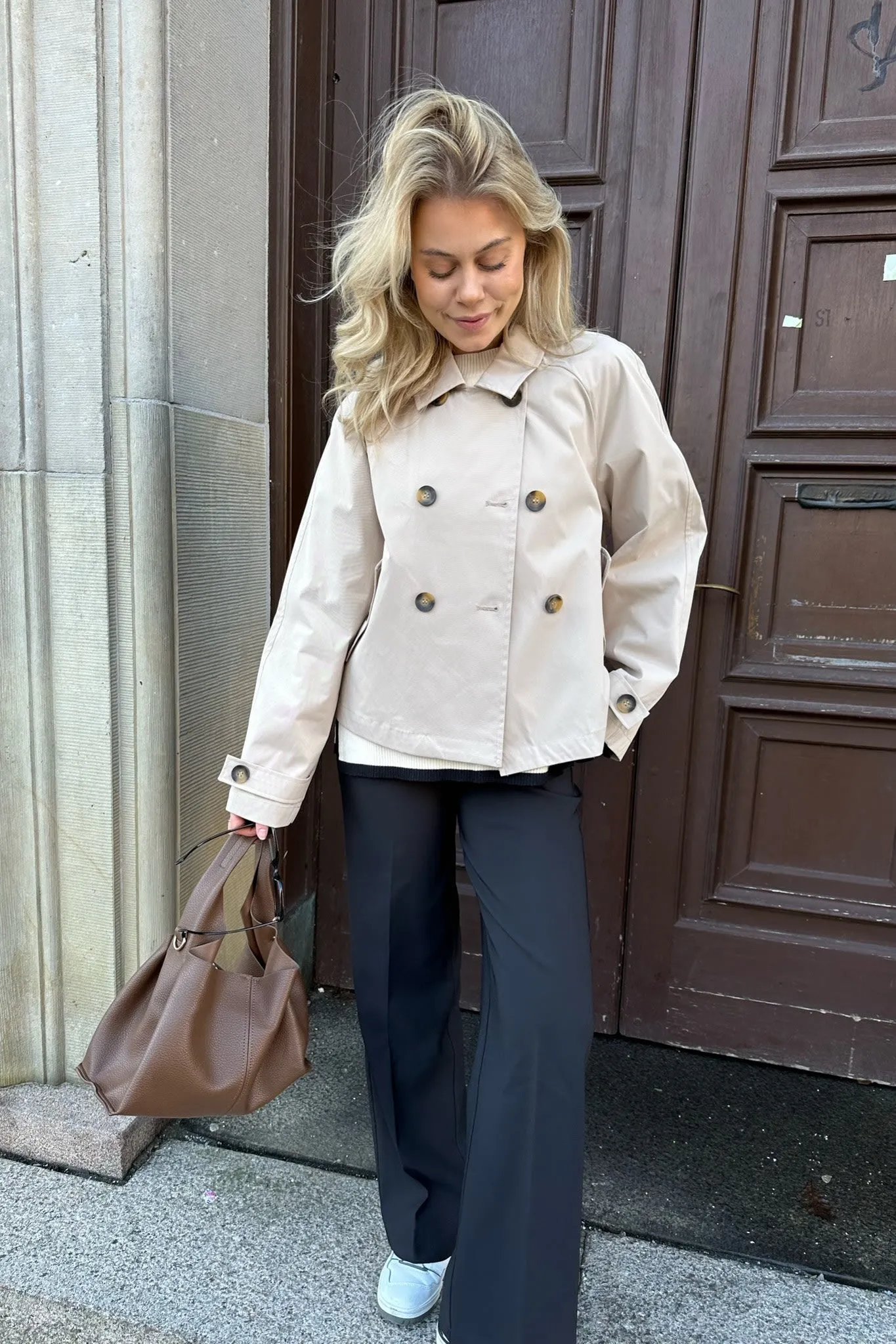 ONLApril Trenchcoat - Beige