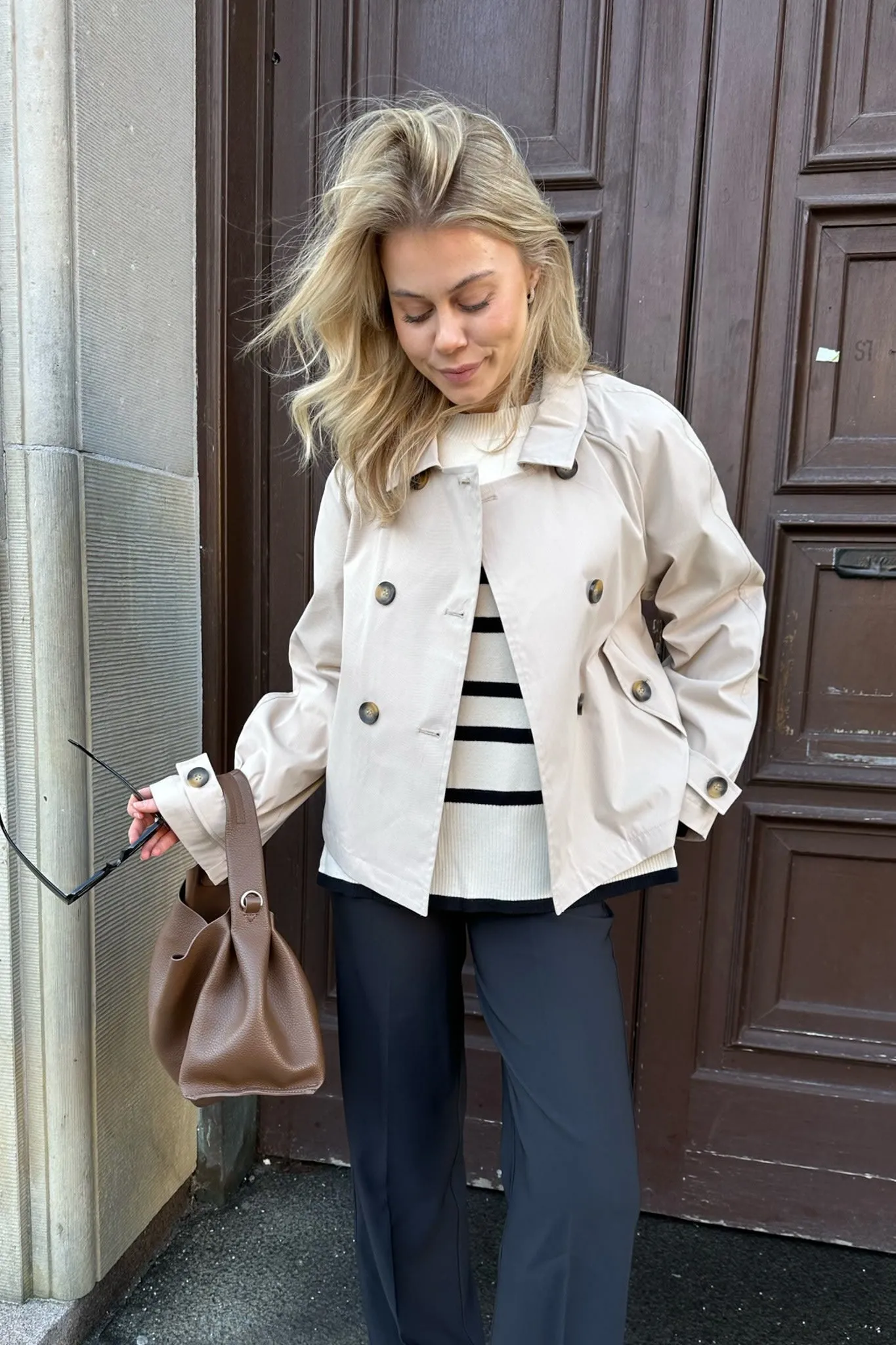 ONLApril Trenchcoat - Beige