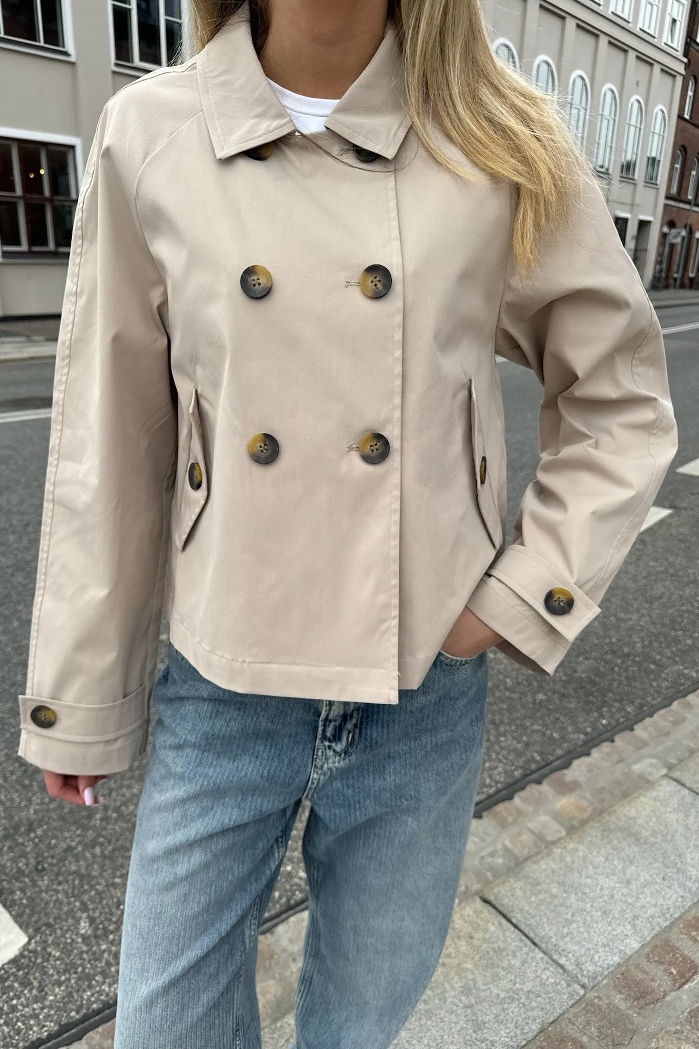 ONLApril Trenchcoat - Beige