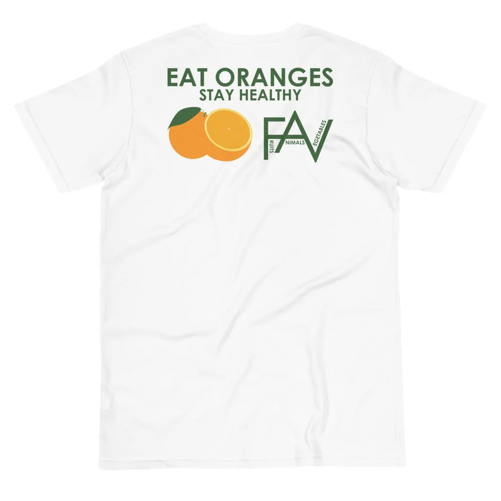 Orange - Heavyweight Organic T-Shirt