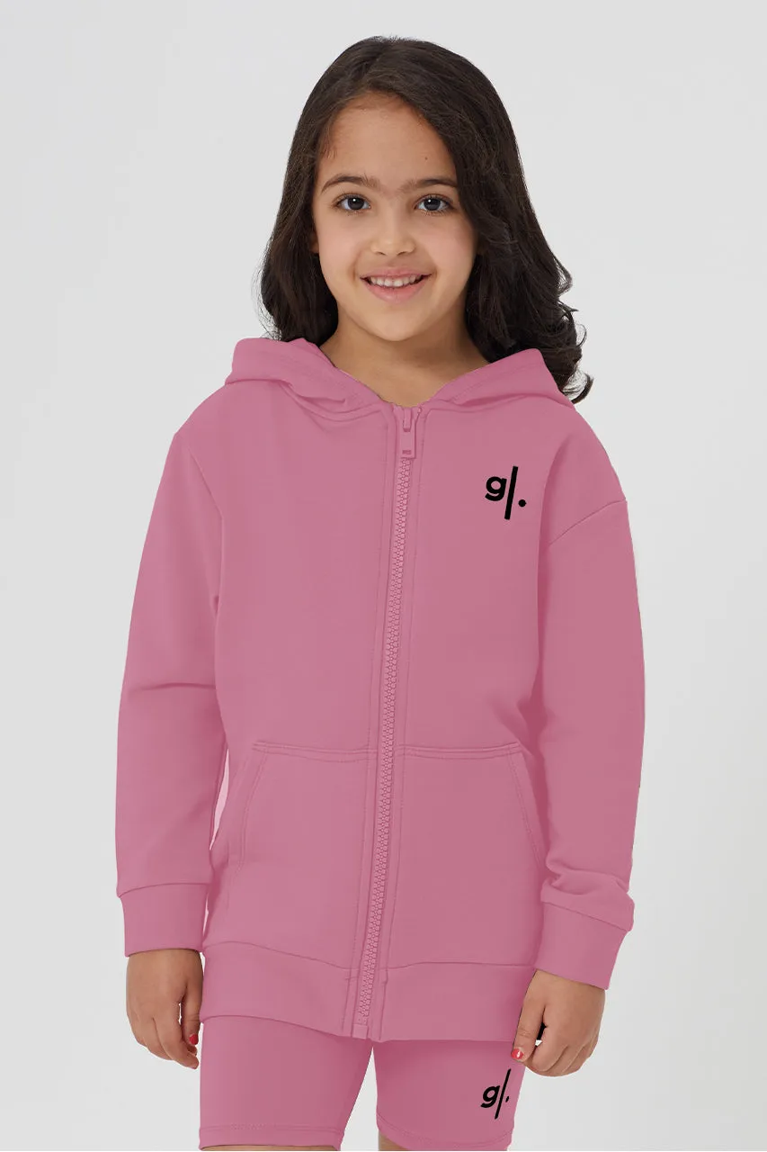 Organic Bamboo Cozy Zip Hoodie Girls