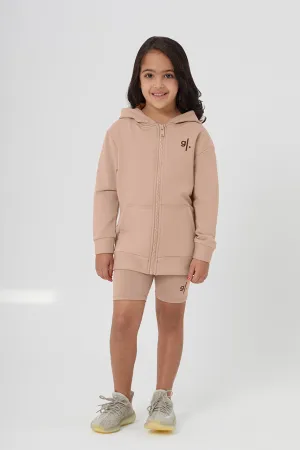 Organic Bamboo Cozy Zip Hoodie Girls