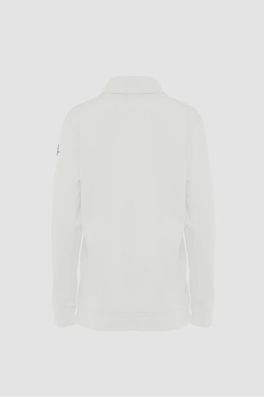 Organic Bamboo Women Cozy Half Zip Slim Fit Jumper