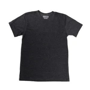 Organic Cotton & Recycled Polyester T-Shirts - Charcoal Heather Grey