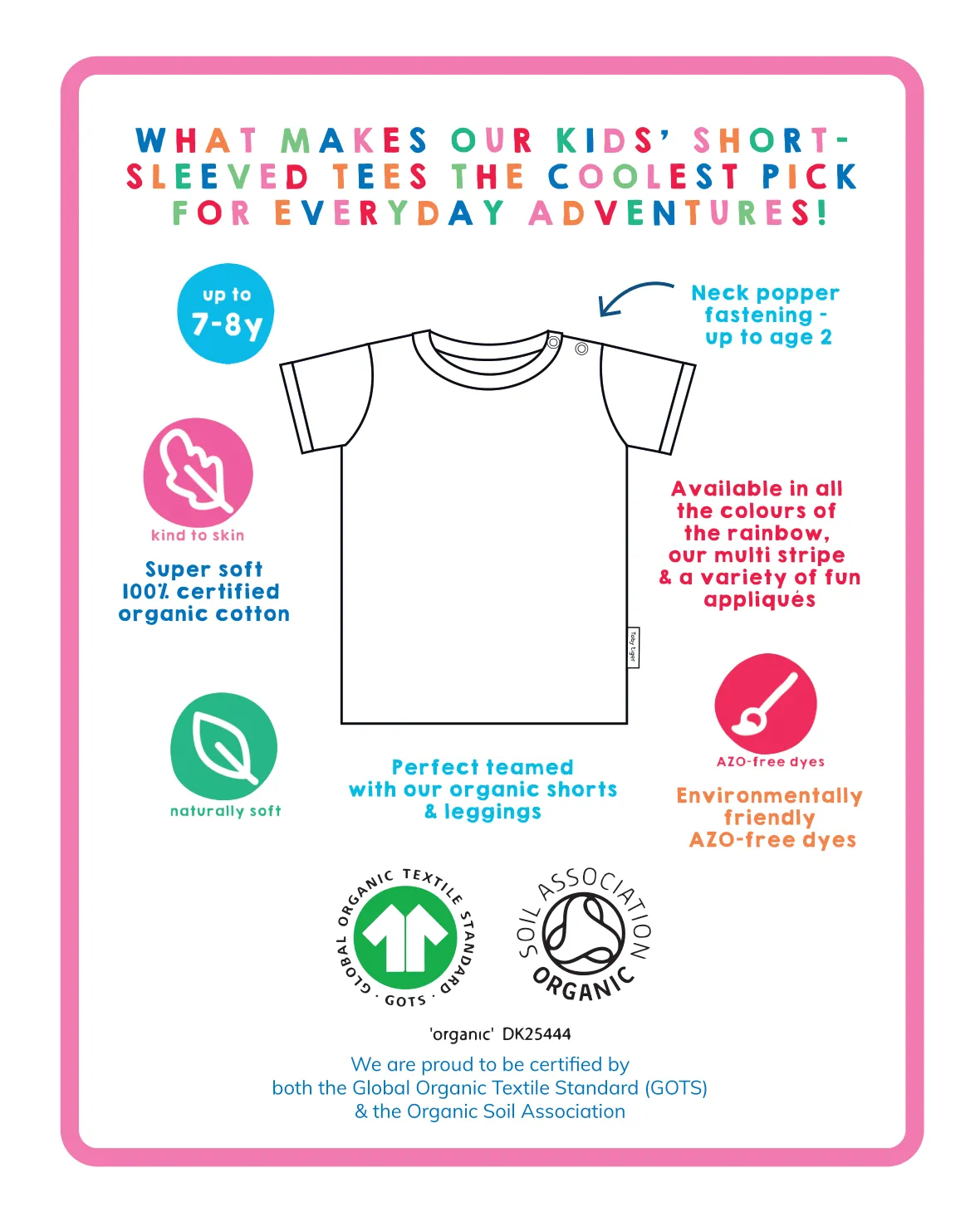 Organic Ice Cream Print T-Shirt