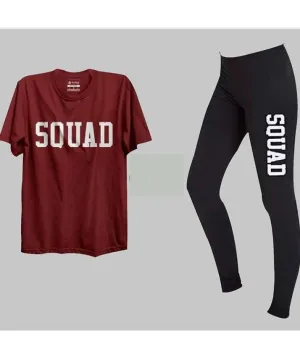 Pack of-2 Printed T-shirt andTights For Gym and Jogging