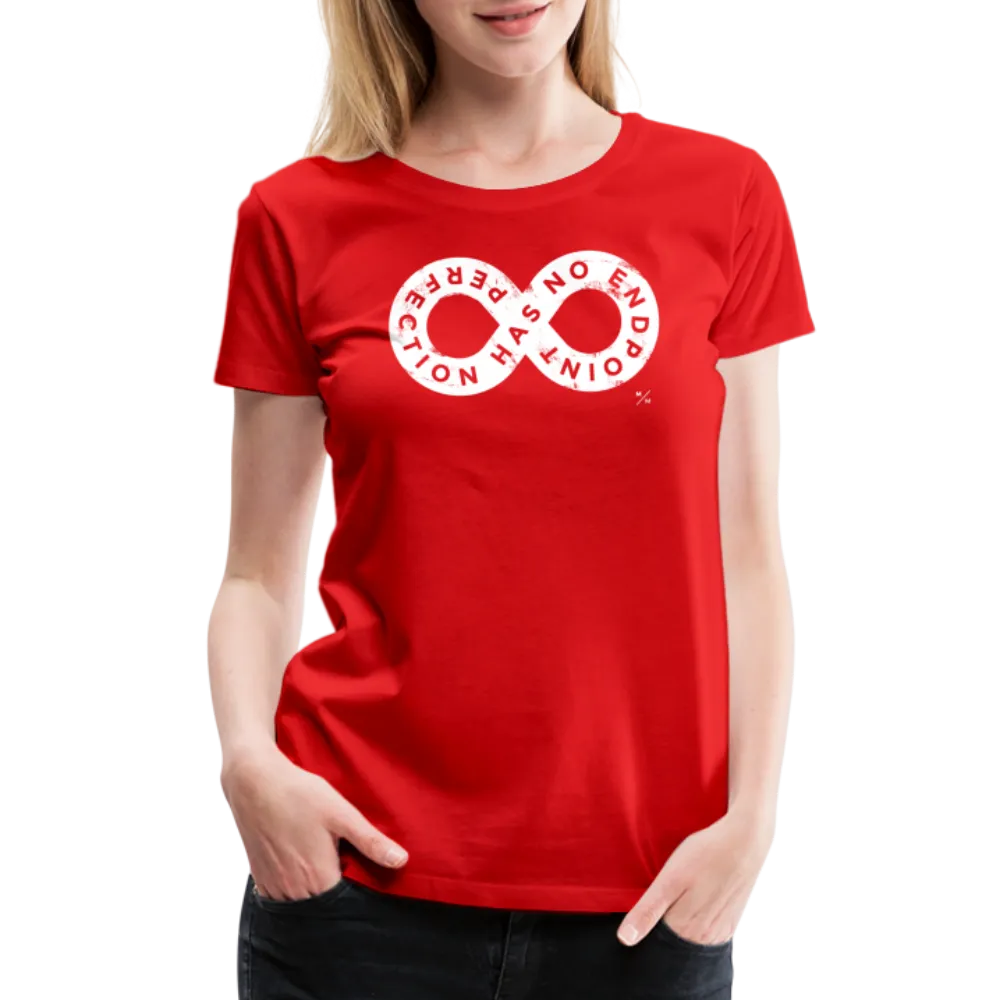 Perfection Has No Endpoint- Women’s Premium T-Shirt