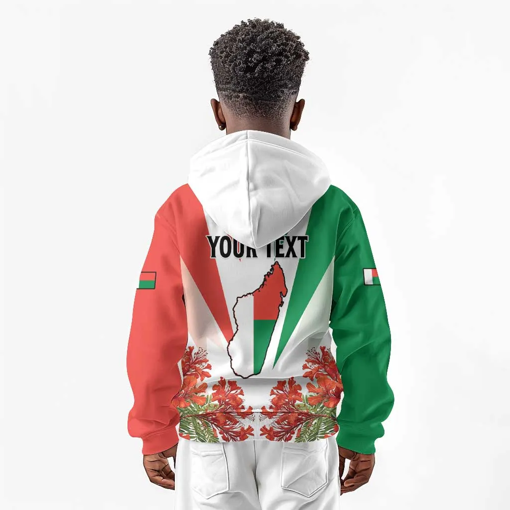 Personalized Madagasikara Kid Hoodie Seal With Poinciana LT15