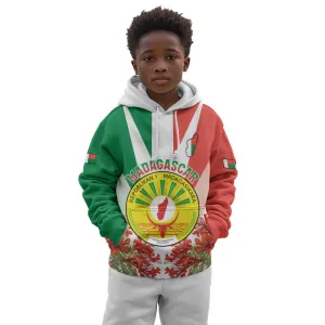 Personalized Madagasikara Kid Hoodie Seal With Poinciana LT15
