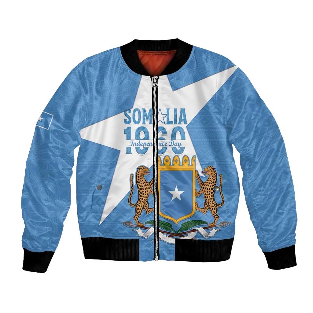Personalized Somalis Independence Day Bomber Jacket Soomaaliya Arise Somalis! LT15