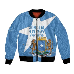 Personalized Somalis Independence Day Bomber Jacket Soomaaliya Arise Somalis! LT15