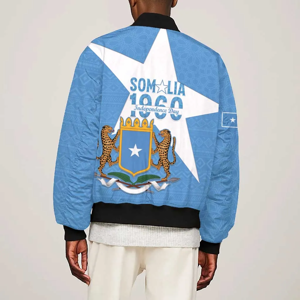 Personalized Somalis Independence Day Bomber Jacket Soomaaliya Arise Somalis! LT15