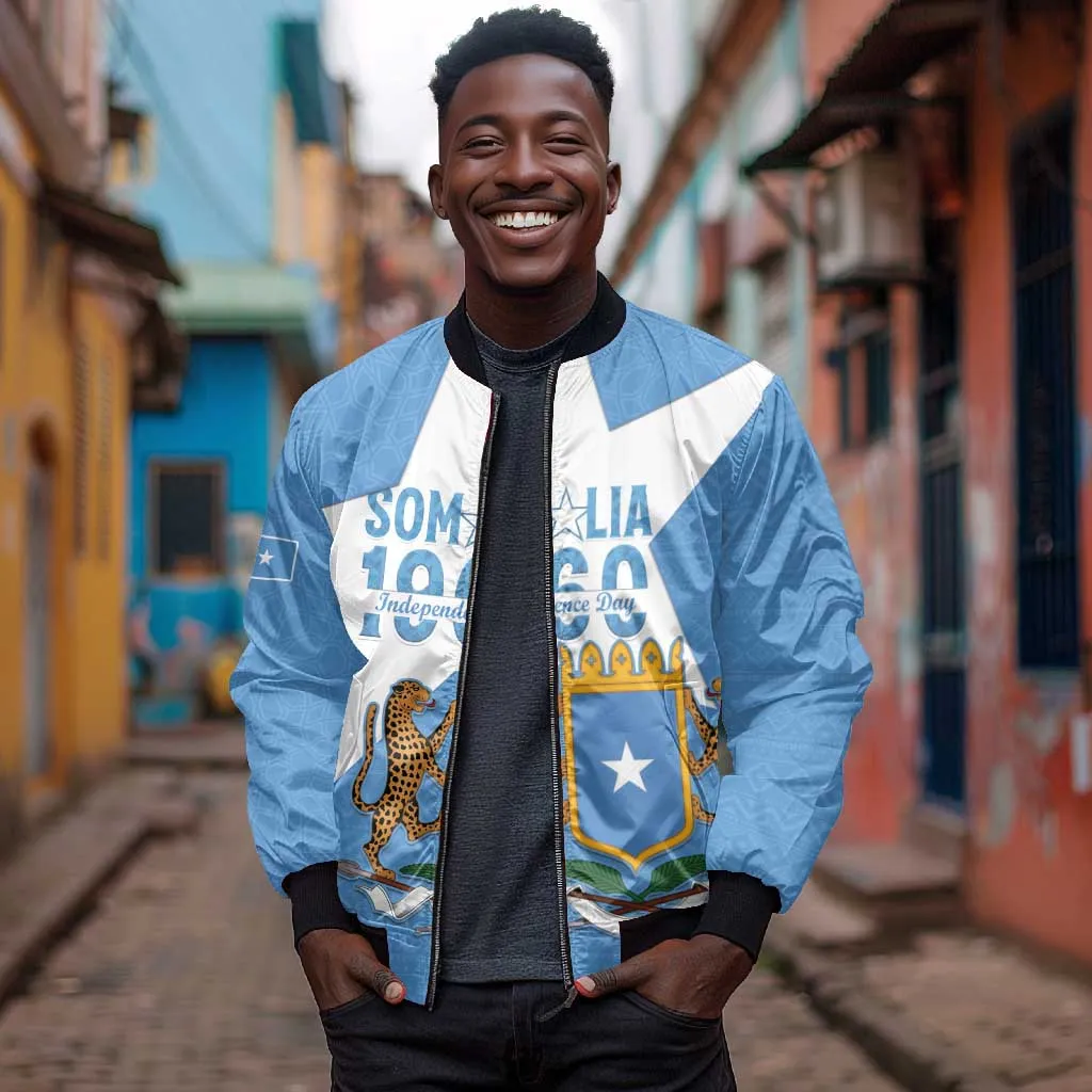 Personalized Somalis Independence Day Bomber Jacket Soomaaliya Arise Somalis! LT15