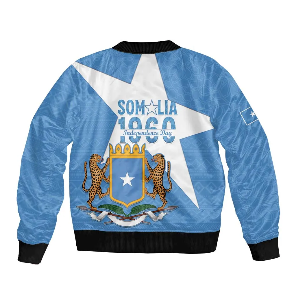 Personalized Somalis Independence Day Bomber Jacket Soomaaliya Arise Somalis! LT15