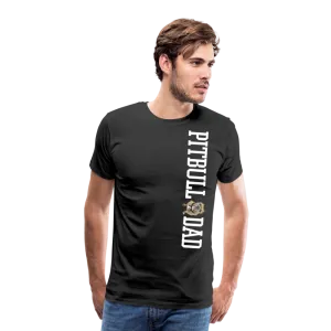 Pitbull Dad Men's Premium T-Shirt (MM82)