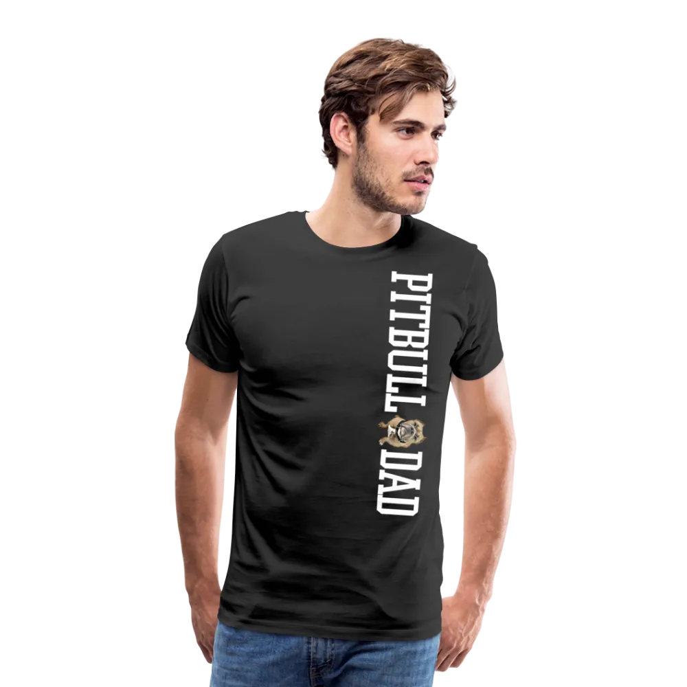 Pitbull Dad Men's Premium T-Shirt (MM82)