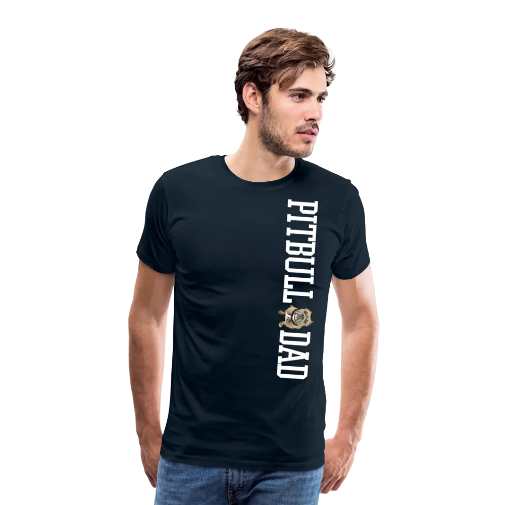 Pitbull Dad Men's Premium T-Shirt (MM82)
