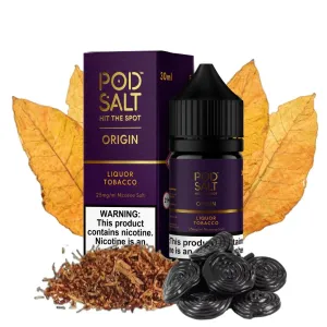 Pod Salt Liquor Tobacco