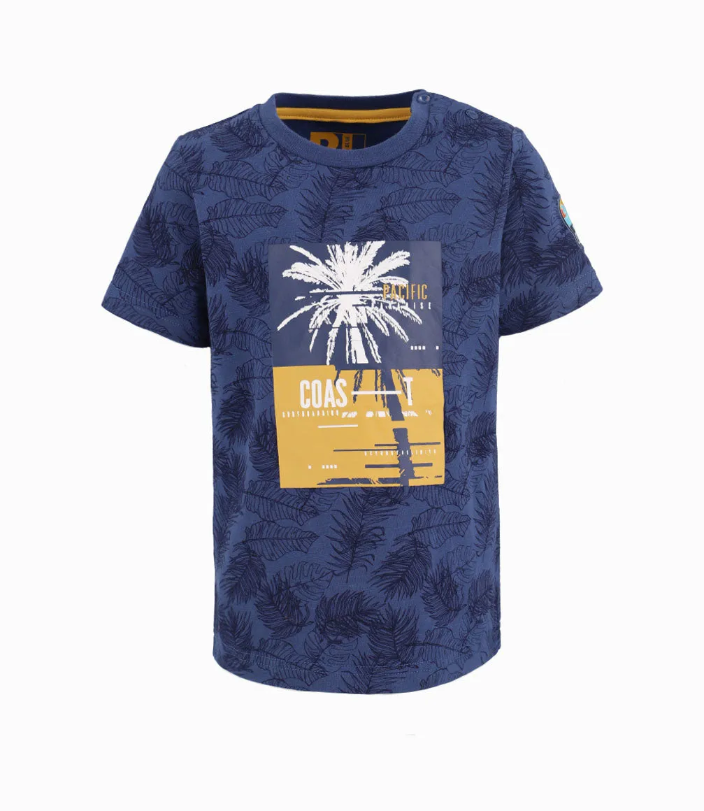 Polera Palmera Estampada Bebé