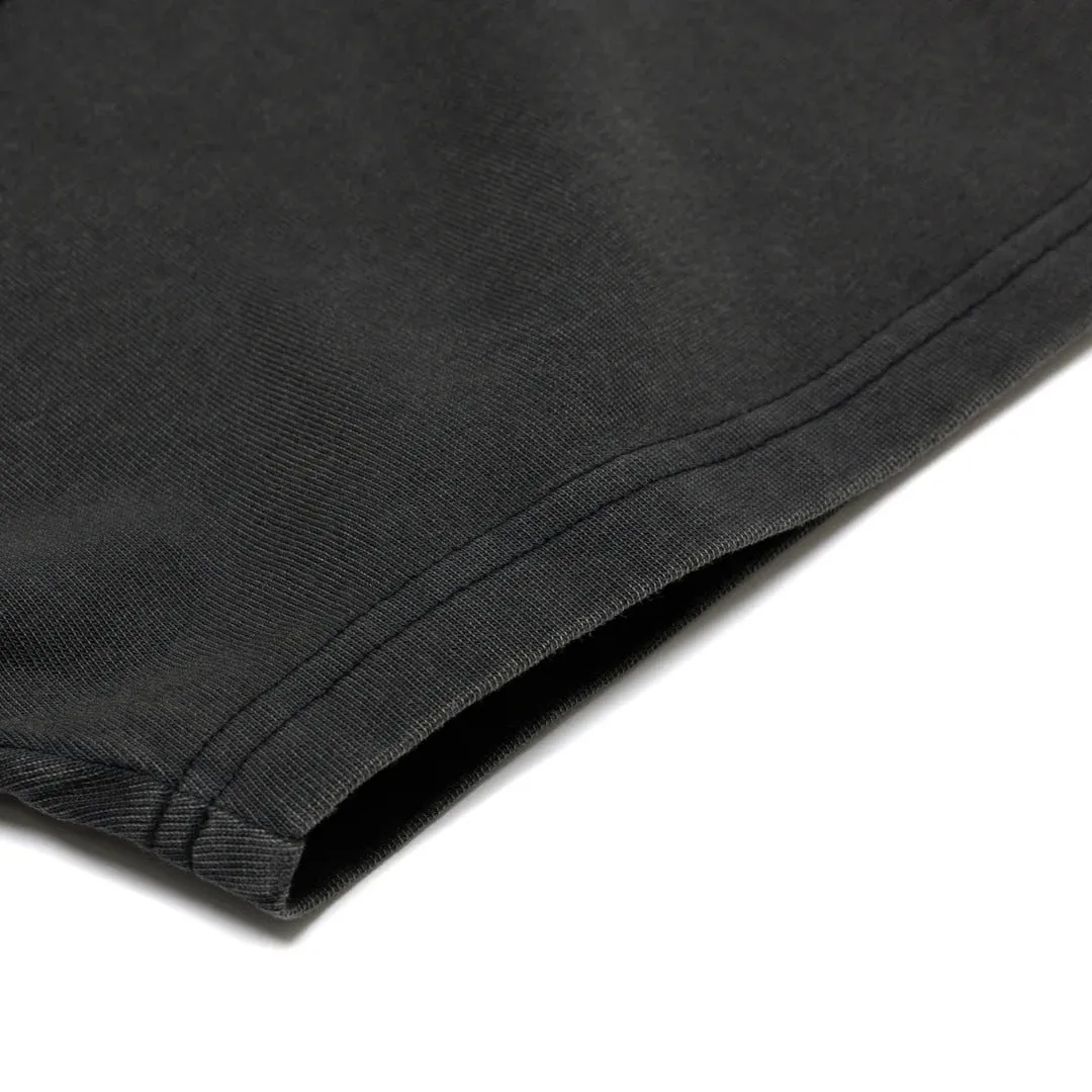 Portugal-Italy Love Oversized Varsity Tee - Black